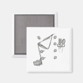 Chef Jacket Chef Costume Cook Cooking Funny Chef G Magnet (Vorderseite/Rückseite)