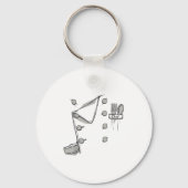 Chef Jacket Chef Costume Cook Cooking Funny Chef G Schlüsselanhänger (Vorderseite)