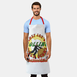Chef Jay's Rolling Pizza Stone Apron Schürze