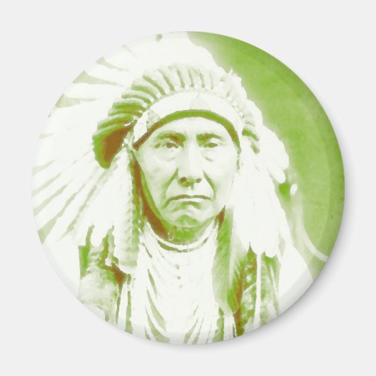 Chef Joseph Native American Leader Magnet (Vorne)