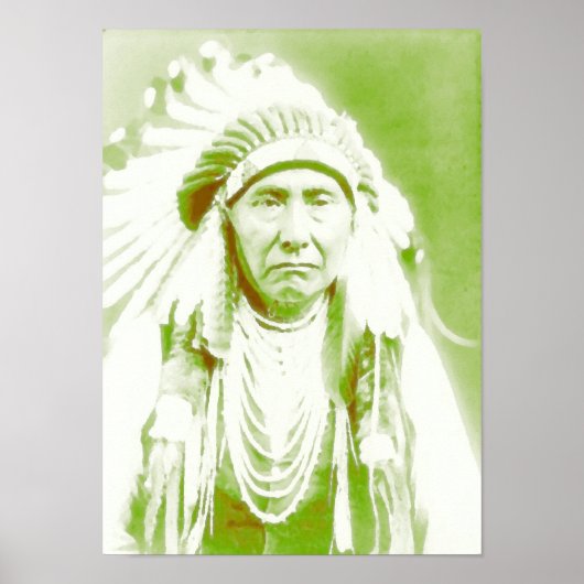 Chef Joseph Native American Leader Poster (Vorne)