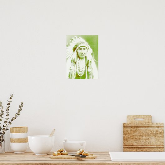Chef Joseph Native American Leader Poster (Küche)