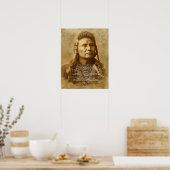 Chef Joseph von Nez Perce Poster (Küche)