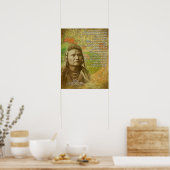 Chef Joseph von Nez Perce Poster (Küche)