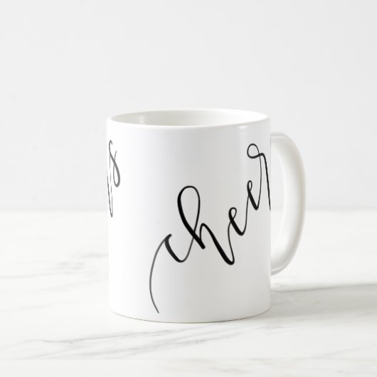Chef - Kalligrafie-Design - Tasse (VorderseiteRechts)