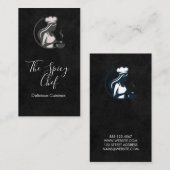 Chef-Koch-Logo | Restaurant | Catering Visitenkarte (Vorne/Hinten)
