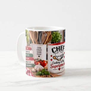 Chef Kochen Ist Meine Superkraft Tasse