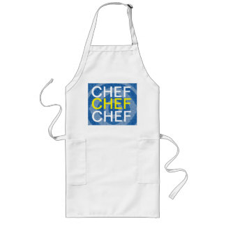 Chef Küchenchef Chefkoch Lange Schürze
