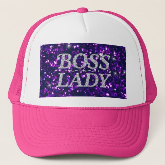 Chef-Lady-Trucker-Mütze Truckerkappe (Vorderseite)