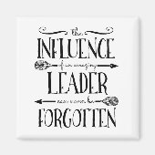 Chef, Leiter, Mentor, Geschenk Dankeschön Magnet (Vorne)