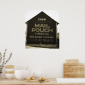 Chef Mail Pouch Tabak Barn Antique Finish Poster (Küche)