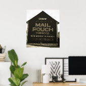 Chef Mail Pouch Tabak Barn Antique Finish Poster (Heimbüro)