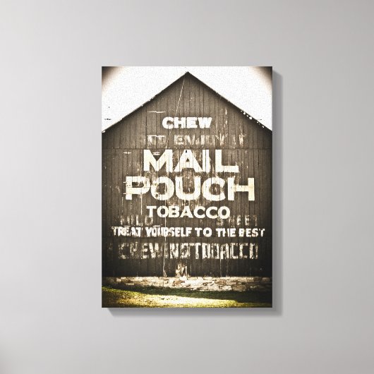 Chef Mail Pouch Tabak Leckerei Sie selbst zum Best Leinwanddruck (Vorderseite)