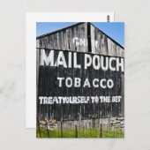 Chef Mail Pouch Tobacco Barn Postkarte (Vorne/Hinten)