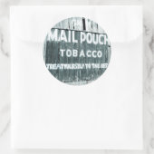 Chef Mail Pouch Tobacco Barn Runder Aufkleber (Tasche)
