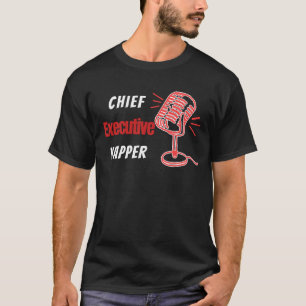 Chef-Manager Yapper – Lustige Sprechblasen T-Shirt