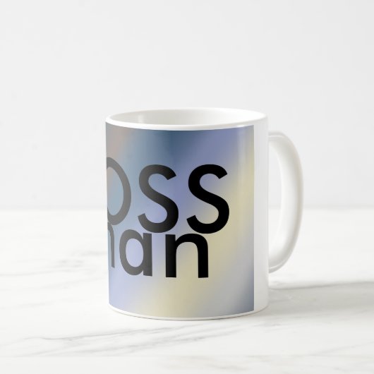 CHEF-Mann-Tassensilber/stehlen blaue Mischungen Kaffeetasse (VorderseiteRechts)