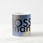 CHEF-Mann-Tassensilber/stehlen blaue Mischungen Kaffeetasse (Mittel)