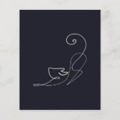 Chef mit Pompoms | Cheerleader Niedlich Desi Flyer (Hinten)