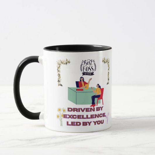 Chef-Modus aktiviert schwarz & weiß Tasse (Links)