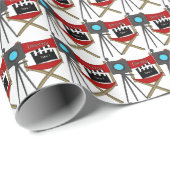 Chef Movie night Wrapping Papier Geschenkpapier (Rolleneckpunkt)