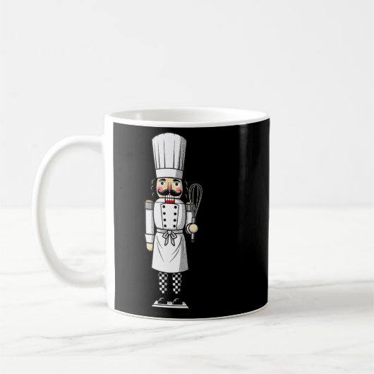 Chef Nutcracker Cook Hat Xmas  Kaffeetasse (Links)