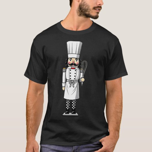 Chef Nutcracker Cook Hat Xmas  T-Shirt (Vorderseite)