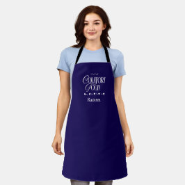 Chef of Comfort Food Editable Color Personalized  Schürze
