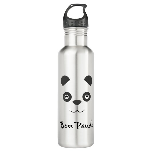 Chef-Panda-Edelstahl-Wasser-Flasche Edelstahlflasche (Vorderseite)