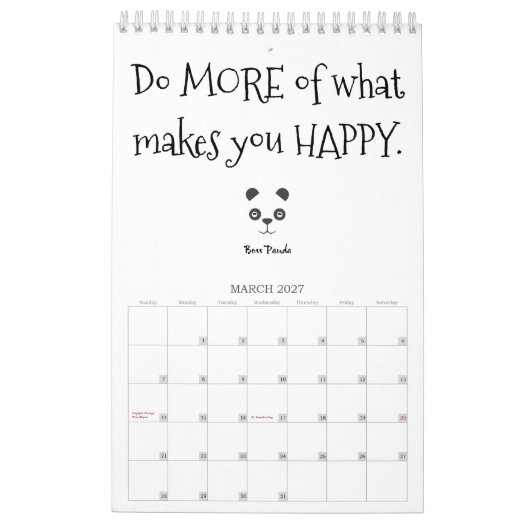 Chef-Panda-Positiv zitiert Kalender (Mär 2027)