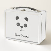Chef-Panda-ZinnLunchbox Metall Brotdose (Vorderseite)