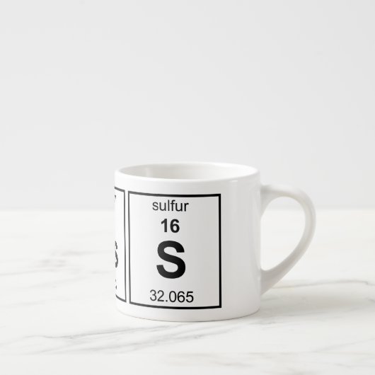 Chef-Periodensystem Espressotasse (Rechts)