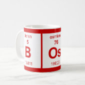 Chef-Periodensystem Kaffeetasse (Vorderseite Links)