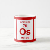 Chef-Periodensystem Kaffeetasse (Mittel)