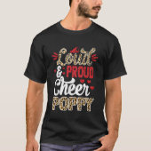 Chef Poppy Größte Fan Leopard Print und Pom Pom T-Shirt (Vorderseite)