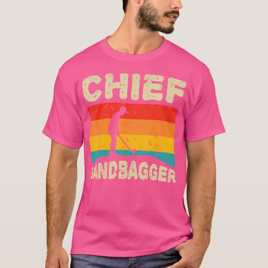 Chef Sandbagger Gag Golf T-Shirt (Vorderseite)