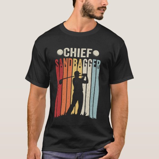 Chef Sandbagger Golf Design - Sandbagger T-Shirt (Vorderseite)