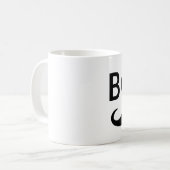 CHEF Schnurrbart-Kaffee-Tasse Kaffeetasse (Vorderseite Links)