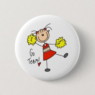 Chef-Strichmännchen Button