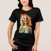 Chef-T-Shirt Tri-Blend-Shirt Tri-Blend Shirt (Vorderseite)
