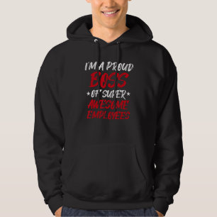 Chef Tag Mitarbeiter Anerkennung Büro Herren & Dam Hoodie