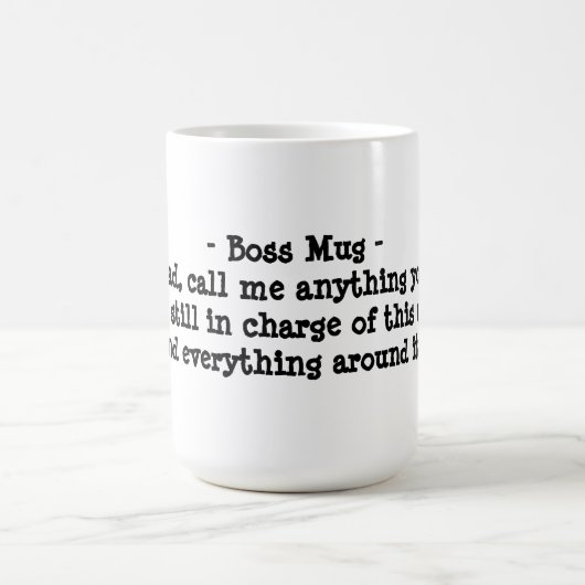 Chef-Tasse Kaffeetasse (Mittel)