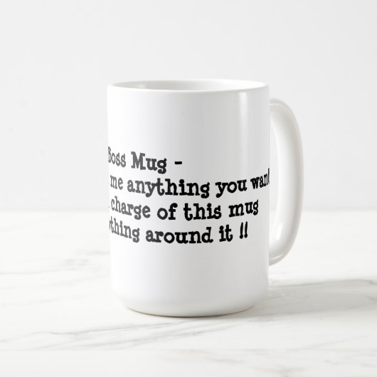 Chef-Tasse Kaffeetasse (VorderseiteRechts)