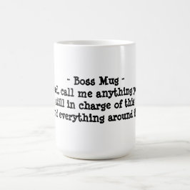 Chef-Tasse Kaffeetasse