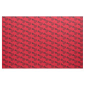 Chef Team School Colors Black & Red Stoff (Fat Quarter (45,7 x 55,9 cm))