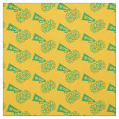 Chef Team School Colors Green & Gold Stoff (Muster)
