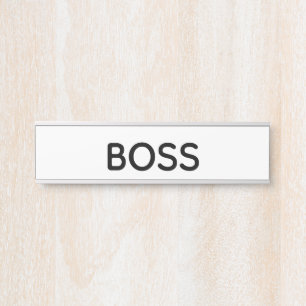 "Chef-" Tür-Namensschild Türschild