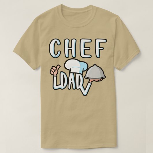 Chef-Vater T-Shirt (Design vorne)