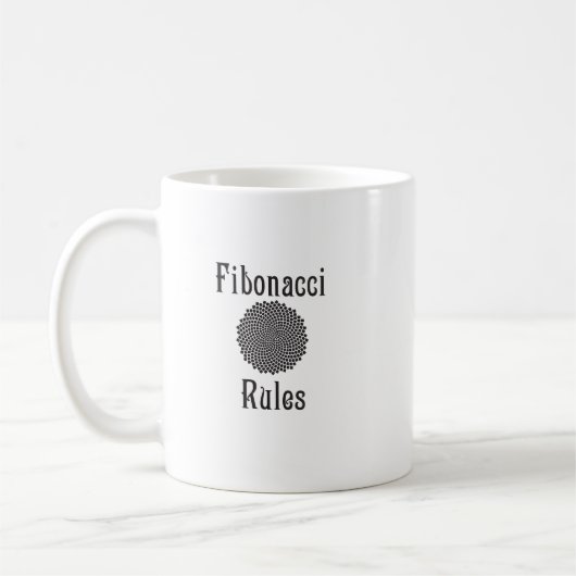 chef von Fibonacci Kaffeetasse (Links)