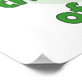 Chef von mir poster (Ecke)